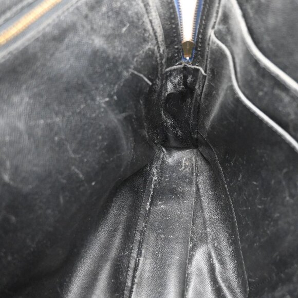 LOUIS VUITTON Porte Documents Voyage Briefcase Hand Bag Epi Blue - Picture 8 of 16